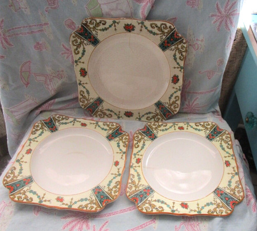 Lot antique crown ducal ware - lot,