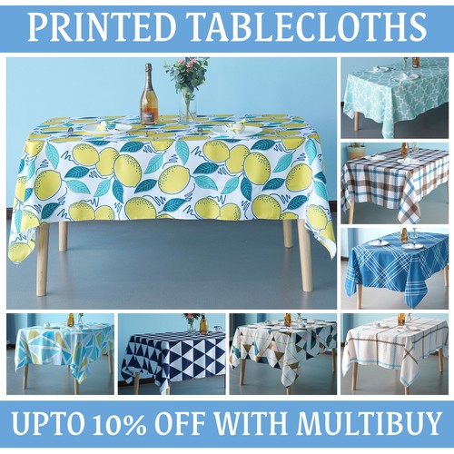 Polyester tablecloth 152x213cm - polyester,