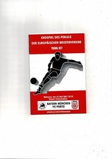 1987 Bayern Munchen v Porto