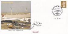 CHS87 Concorde G – BOAB in Rio de – Janeiro Brazil Signed Capt J Hirst