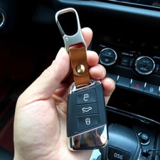 1pc Genuine Leather Car Key