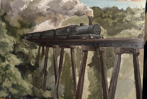 Original oil painting - original,
