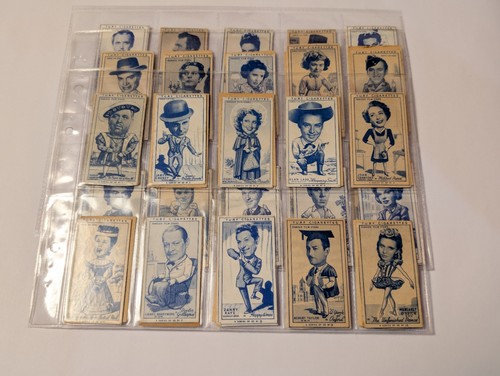 Carreras turf cigarette cards - ,