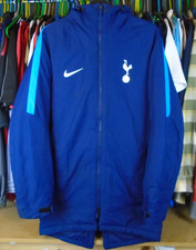 TOTTENHAM HOTSPUR SPURS NIKE FOOTBALL PADDED HOODED BENCH JACKET COAT SMALL