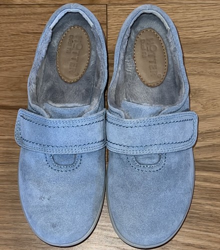 Hotter toasty light blue - toasty, suede