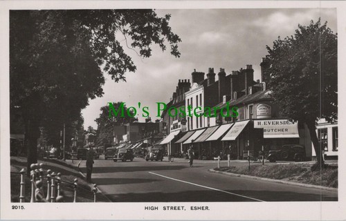 Surrey postcard esher the - -,