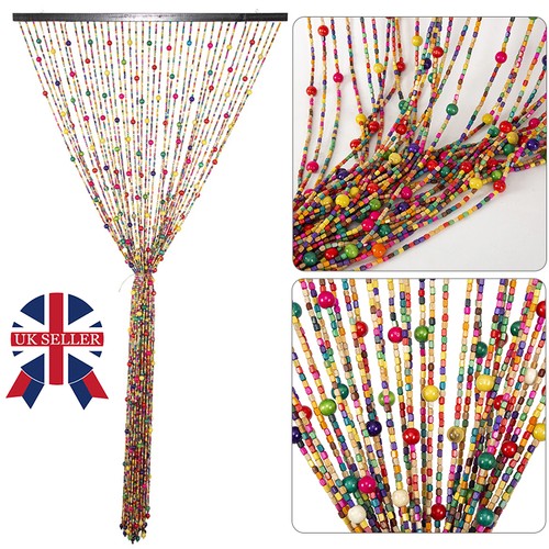 Strings wooden bead hanging - bead,