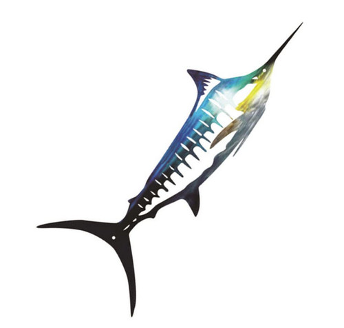 Milisten metal fish wall - metal,