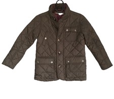 Next brown boys quilted coat