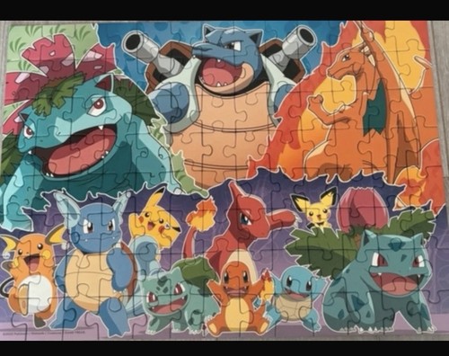 Pokémon puzzle all pieces - pokémon, puzzle,