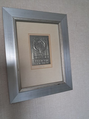 Glasgow rose pewter panal - rose,