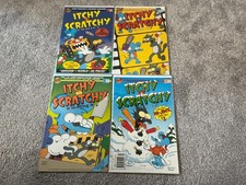 The Simpsons Itchy & Scratchy Comics 1,2,3, Hi-Jinx 1 Bundle Lot