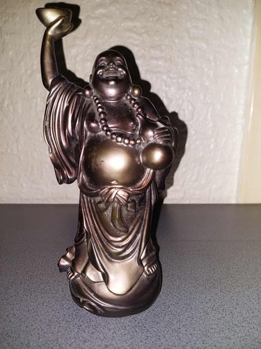 Laughing buddha standing with - laughing,