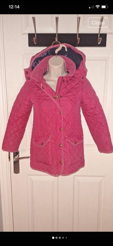 Joules kids coat 8years pink - joules,