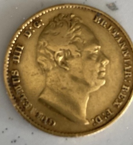 William 1835 gold - iv, full