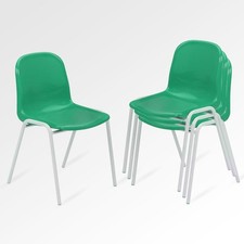 Adult Stacking Chair Classroom Reception Study Conference Lecture Stackable GREN