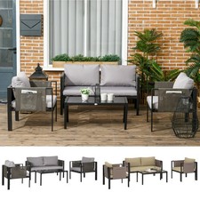4 Piece Garden Furniture Set