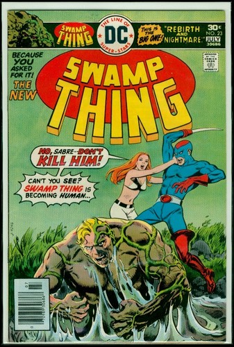 Comics swamp thing 23 vfn - thing, #23
