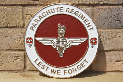 Parachute regiment cast alloy - parachute,