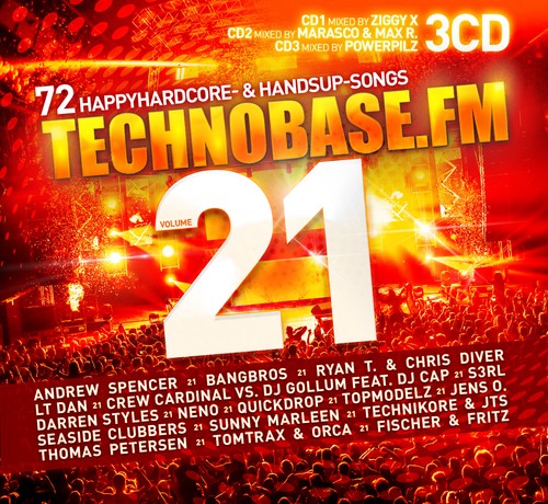 Technobase vol 21 von - cd, technobase.fm