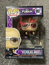 Simon Pegg Signed Hot Fuzz Funko Pop JSA COA 
