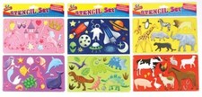 2 Pack Fun Art Stencils Choose