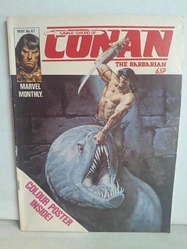 Savage sword conan 67 1983 - sword,
