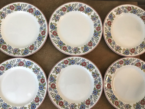 Set six vintage midwinter - set, of