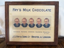 Vintage 1920 Fry’s Milk