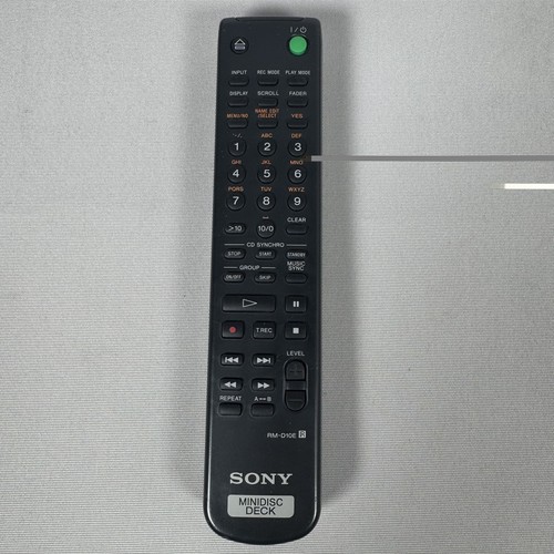 Sony d10e minidisc player - minidisc,