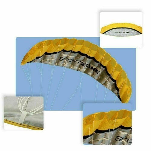 Foldable stunt power kite - foldable,
