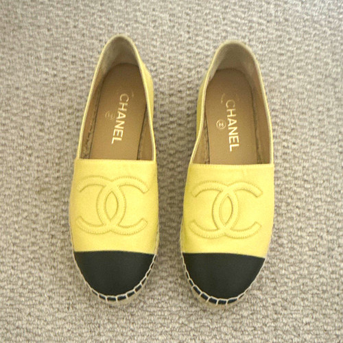 Chanel beige black colourblock - chanel, beige/black