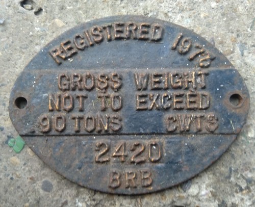 Railwayana plates signs - railwayana, cast