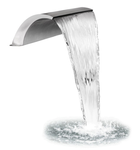 Stainless steel waterfall - stainless,