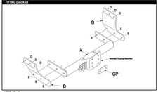Ford transit tow bar - bar, 2000