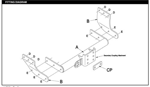 Ford transit tow bar 2000 - bar, to