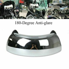Motorcycle Rear View Blind Spot Mirror 180° Wide Angle Anti-glare For Harley