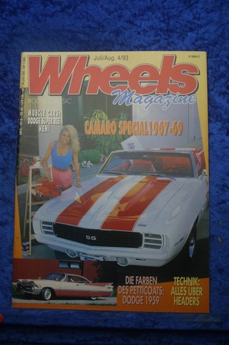 Wheels magazine 4 93 - magazine, 4/93