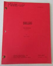 ORIGINAL 1982 DALLAS TV SCRIPT