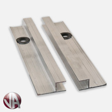 PAIR Aluminium End Cap 16" for
