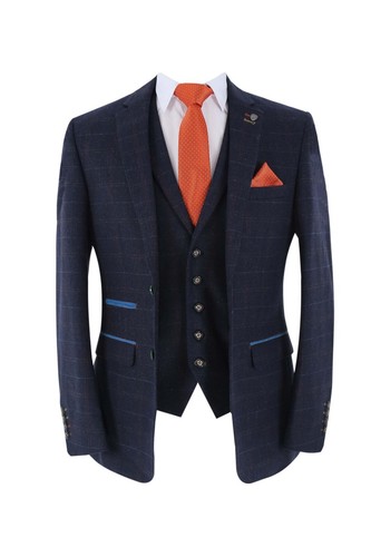 Men tweed suit - men, jacket