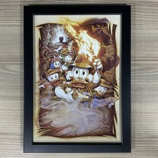 DUCKTALES THE MOVIE FRAMED ART. TREASURE OF THE LOST LAMP, DREW STRUZAN, MOVIE