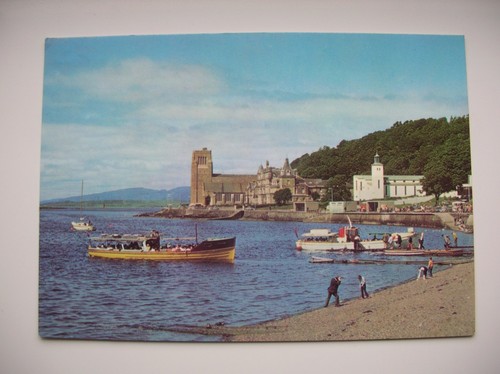 Oban postcard beach and - -,