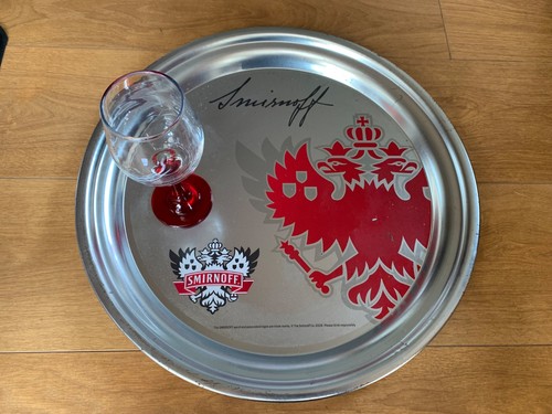 Vintage smirnoff vodka metal - vintage,