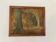 Vintage 1953 Oil Painting