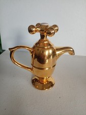 Teapottery Vintage  'Hot' Gold Tap Teapot