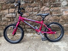 Islabikes Cnoc 14 Dark Pink 14-inch Wheel First Bike Lightweight