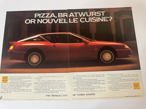 Original 1986 renault - 1986, alpine