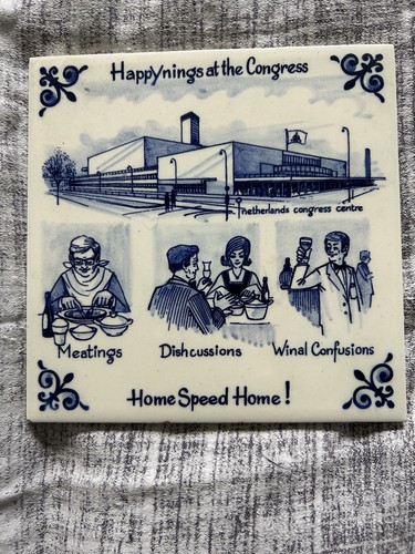 Antique genuine delft blue - delft,