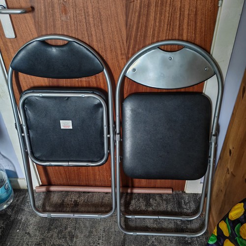 Soft padded folding chair - padded, chair,